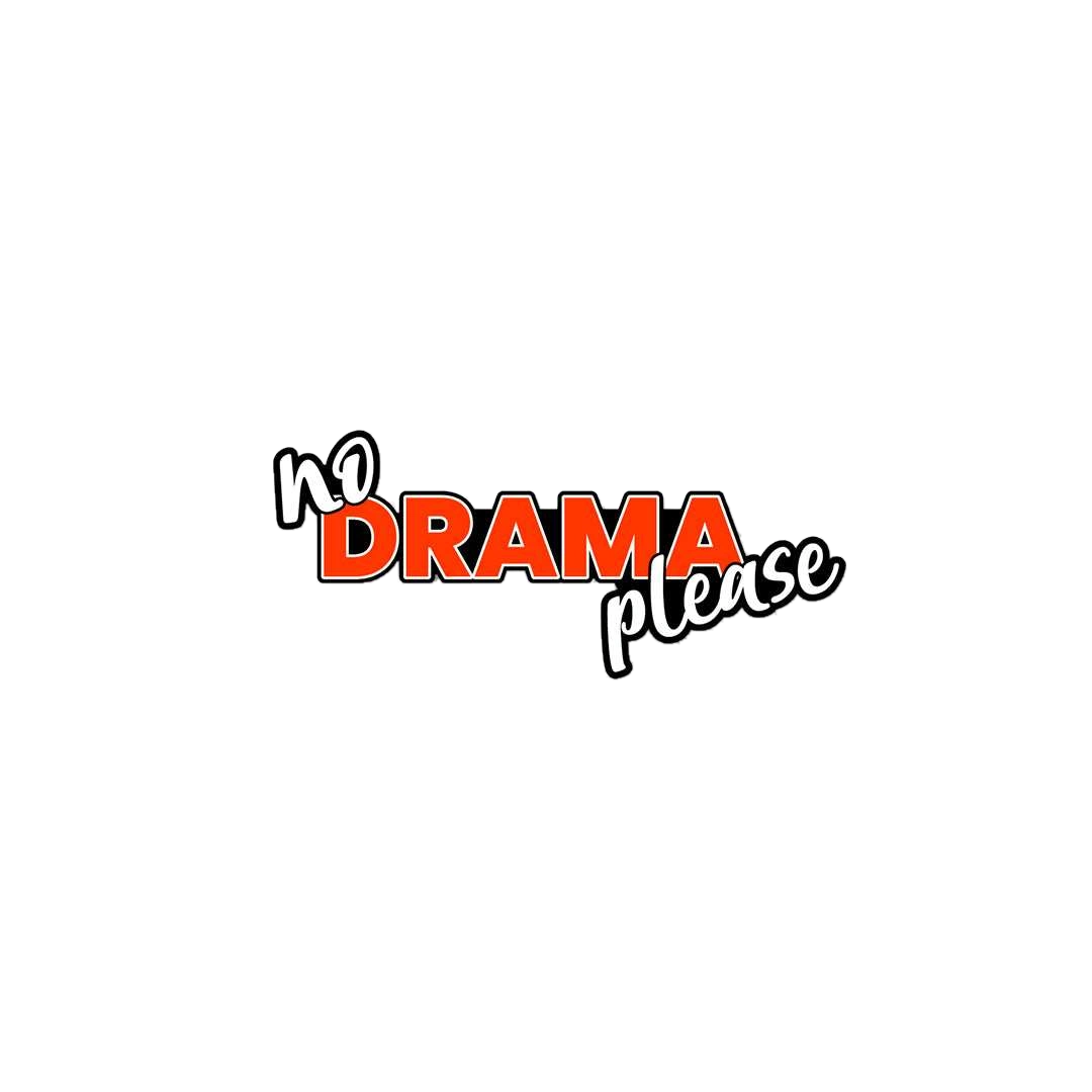 No Drama Please Stickers